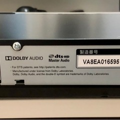 パナソニック　ブルーレイプレイヤーDMP-BD90の画像