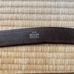 本革ベルト5本まとめ売り　タケオキクチ　カルバンクラインの画像