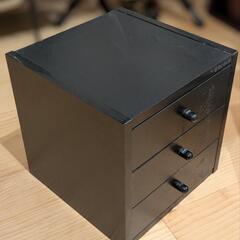 【無料】小物入れ　木製　ブラックの画像