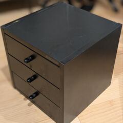 【無料】小物入れ　木製　ブラックの画像