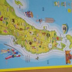 日本地図　パズルの画像