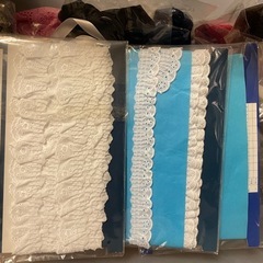 手芸用品　毛糸　フェルト　リボン系　の画像
