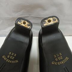 【無料】黒いパンプス 23.5cm  修理可能な方にの画像