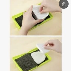 おにぎらず容器  白色と茶色の2個セット お手軽お弁当作りにの画像