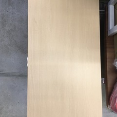 中古　家具　キャビネット　相調　棚　ベージュの画像