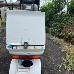 【値段交渉可能】ジャイロキャノピーTA02 不動車　リアキャリアBOX、スマホバー、ホルダー付きの画像