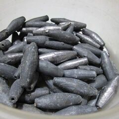 釣り道具オモリの画像