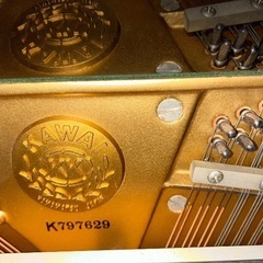 kawai アップライトピアノ　の画像