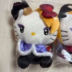 ハローキティ ぬいぐるみ　2個セット　新品の画像