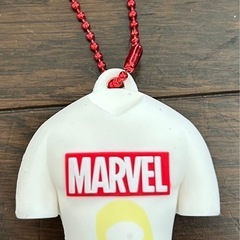 MARVEL ラバーマスコット（TシャツVer）　全4種18個セットの画像