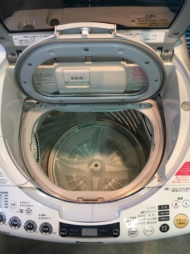 中古　洗濯機　８kg  Panasonic NA-FR80H5 2011年製