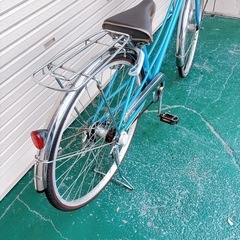 【やや難あり】EASTBOY　27インチ自転車 変速・オートライト付きの画像