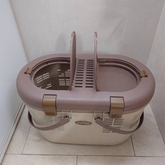 猫　小型犬　アイリスオーヤマ　ペットキャリーの画像