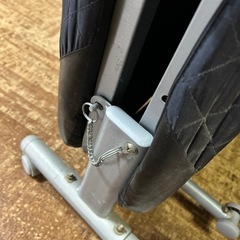 折りたたみベッド　シングルベッド　リクライニングできます　お取引き中ですの画像