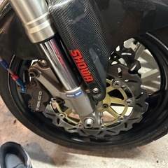 xjr400 4HM 極太倒立フォークフルカスタム！　デジタルメーター　後日ちゃんと写真撮ります🙇‍♂️の画像