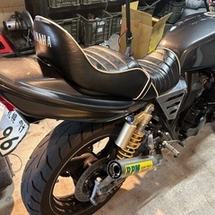xjr400 4HM 極太倒立フォークフルカスタム！　デジタルメーター　後日ちゃんと写真撮ります🙇‍♂️の画像