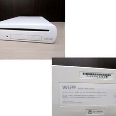 任天堂 WiiU スーパーマリオメーカーセット ※ゲームパッド液晶黄ばみあり ホワイト ゲーム機本体 中古 動作確認済み 初期化済み ニンテンドー 苫小牧西店の画像