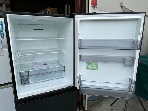 動作保証あり】TOSHIBA 東芝 2022年 GR-T33SC(KZ) 326L 3ドア 冷凍