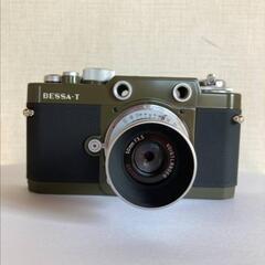 【期間限定 送料無料】【希少限定品】美品 101周年記念モデル Voigtlander BESSA-T フォクトレンダー ベッサT オリーブ Helier 50mm F3.5 ヘリアー コシナ 動作OKの画像