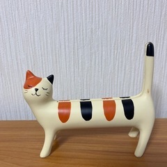 未使用品　黒ネコ、トラネコ　写真立ての画像
