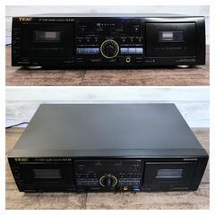 【動作良好】TEAC ダブルカセットデッキ W-790Rの画像