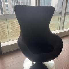 【美品】1人用ソファ　エッグアームチェアの画像