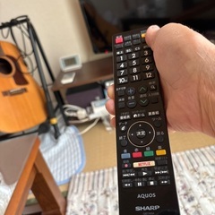 シャープ　　4Kテレビ用リモコン　Netflix YouTube対応の画像