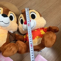 チップ&デール　ぬいぐるみの画像