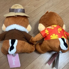 チップ&デール　ぬいぐるみの画像