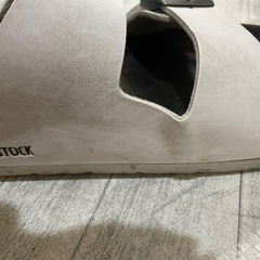★BIRKENSTOCK★ ビルケンシュトック サンダル オフホワイト 中古品の画像