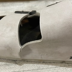★BIRKENSTOCK★ ビルケンシュトック サンダル オフホワイト 中古品の画像