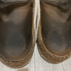 ★BIRKENSTOCK★ ビルケンシュトック サンダル オフホワイト 中古品の画像