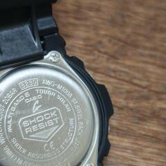二次電池新品 美品 CASIO G-SHOCK AWG-M100A-1AJF
タフソーラー
電波時計の画像
