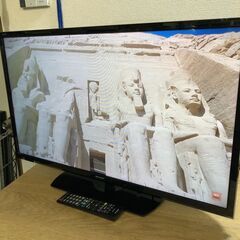 ２０１６年製　シャープ SHARP AQUOS（アクオス） 32V型 地上・BS・110度CSデジタルハイビジョン液晶テレビ LC-32H30の画像