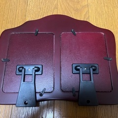 河合楽器 木製 フォトフレーム （フォトスタンド）ブラウンの画像