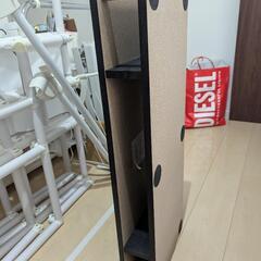 朝日木材加工 テレビ台 【正規品】ちょい足しラック 32型  ブラック の画像