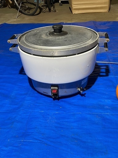 【値下げしました】ガス炊飯器　パロマ　大型　業務用　防災用