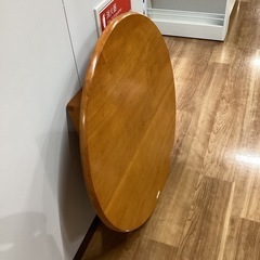 折り畳み丸テーブル【町田市再生家具】　251399の画像