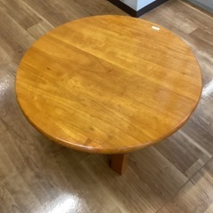 折り畳み丸テーブル【町田市再生家具】　251399の画像