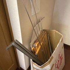 【交渉中】無印良品 ステンレスユニットシェルフ（解体品）の画像