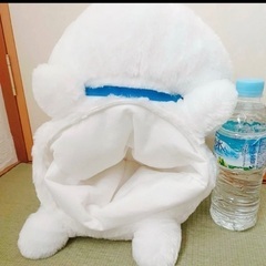 頭にかぶれる！クレヨンしんちゃん めちゃもふぐっと のっかりシロぬいぐるみの画像