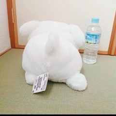 頭にかぶれる！クレヨンしんちゃん めちゃもふぐっと のっかりシロぬいぐるみの画像