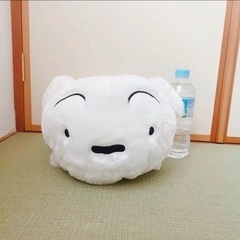 頭にかぶれる！クレヨンしんちゃん めちゃもふぐっと のっかりシロぬいぐるみの画像