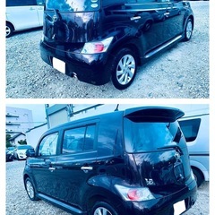人気のトヨタbb2年車検付きH22年式テレビDVDフルゼクETCの画像