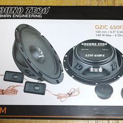 車載スピーカー部品(※スピーカー本体無し)/GROUND ZERO GZIC 650FXの画像