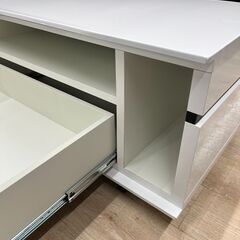 ジモティー割引🏷️【ジャングルジャングル岸和田和泉インター店】ローボード TV台 ホワイト 和泉市 堺市 岸和田市 泉大津市 高石市 泉北郡熊取町の画像