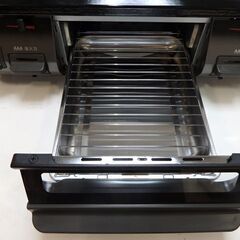 動作品 リンナイ RTE597BKL 都市ガス ガステーブル 片面焼き水なしグリル[2口 /左強火]25年製　No.3534の画像