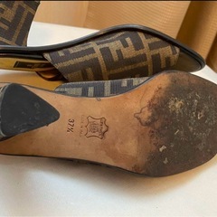 [美品] FENDI ズッカ柄 サンダルレディース37 1/2 (24.5cm)の画像
