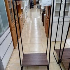 リユースのサカイ太田店★ジモティ割あり★  ハンガーラック 黒 H150.5×D38×W64 クリーニング済み OJ10468の画像