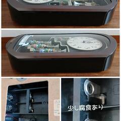 RHYTHM リズム時計工業 からくり 壁掛け時計 SMALL WORLD スモールワールド  4MH712 ヴィンテージ#古時計 の画像